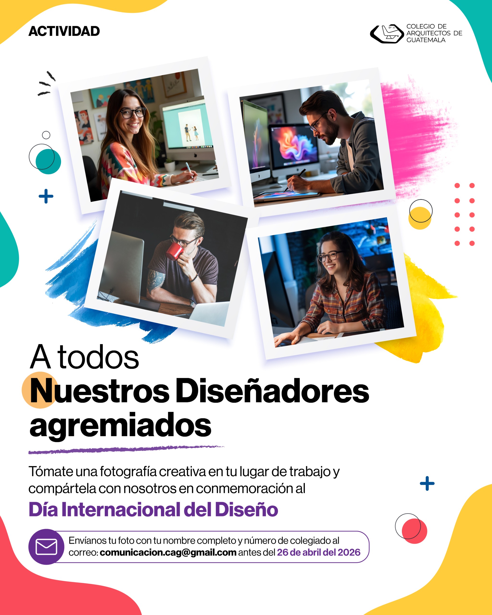 A todos Nuestros Diseñadores agremiados 