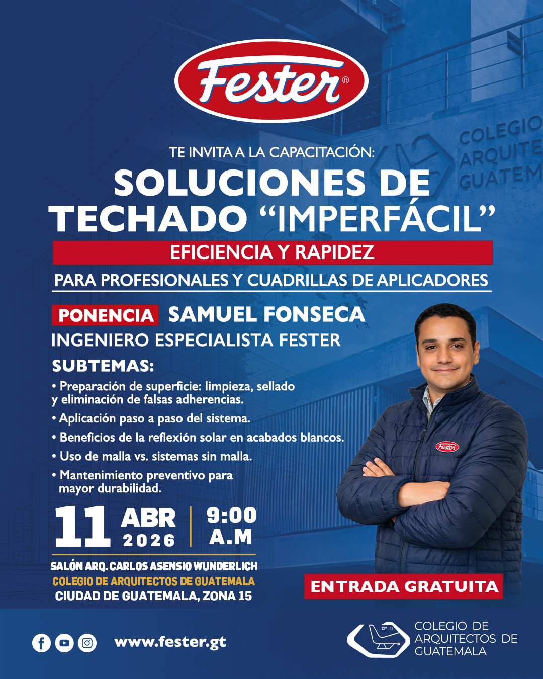 Capacitación Soluciones de Techado "IMPERFÁCIL” EFICIENCIA Y RAPIDEZ"