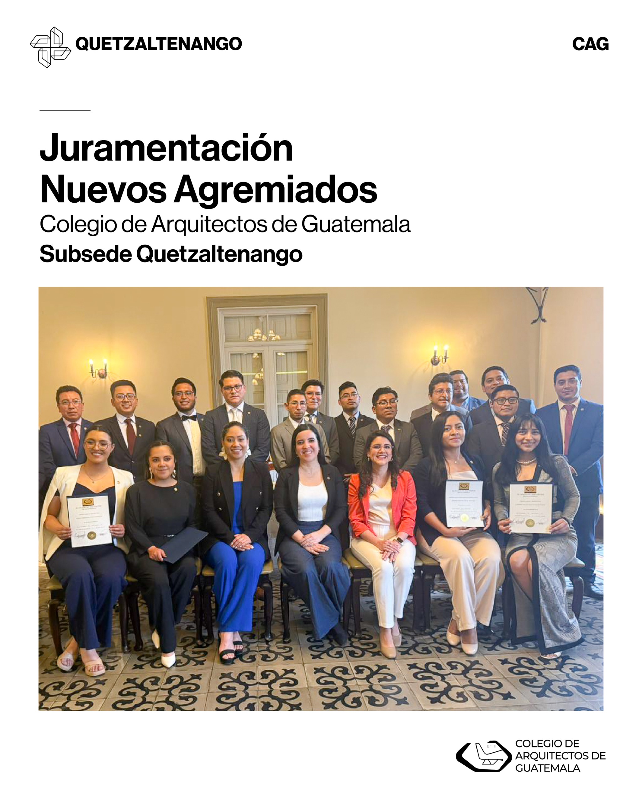 Juramentación nuevos colegiados 1